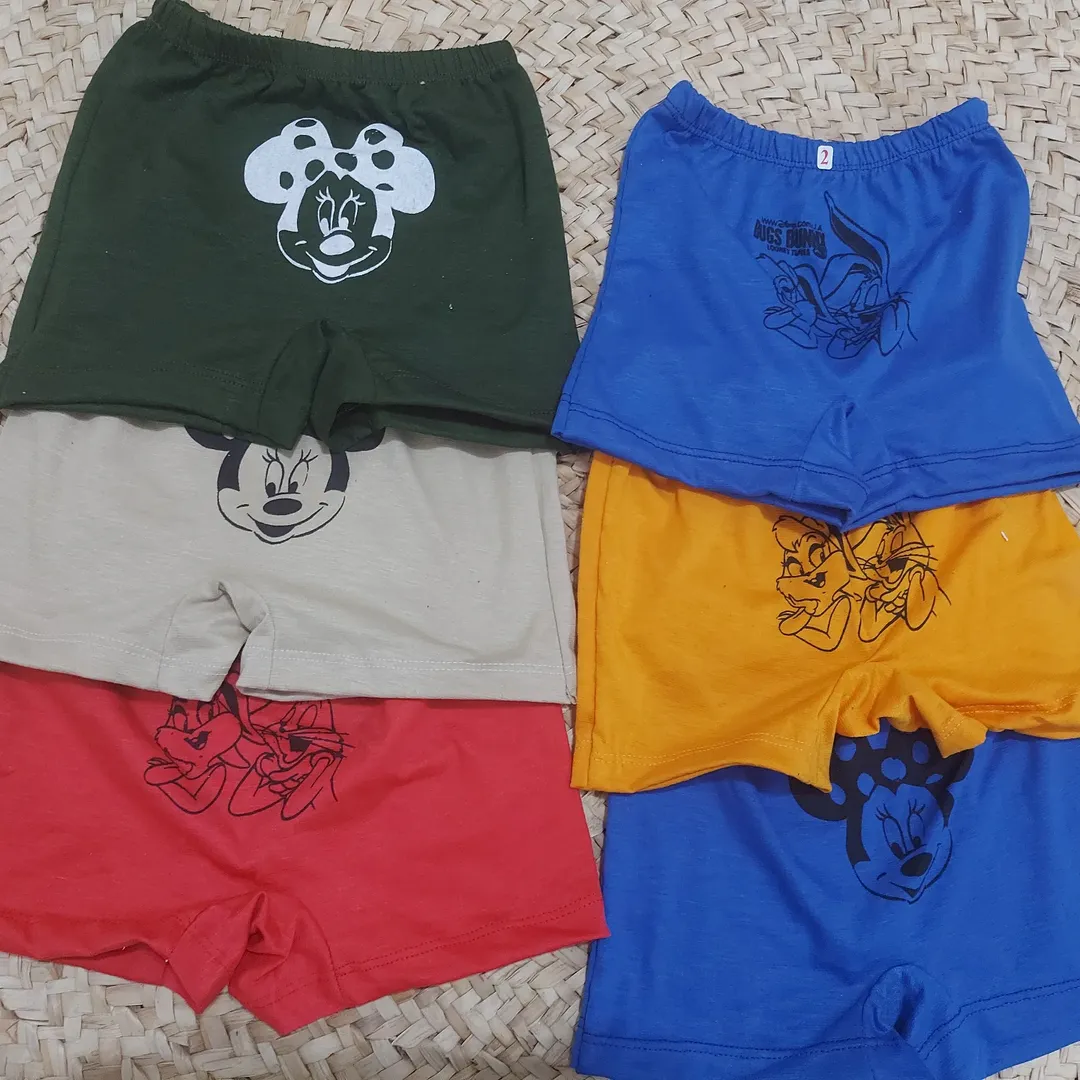 شورت پادار بچگانه سایز ۳