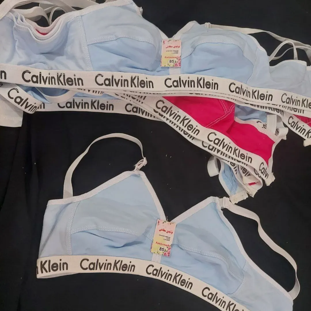 سوتین اسپرت سایز ۷۵.۸۰.۸۵ رنگ آبی و صورتی دانه ای